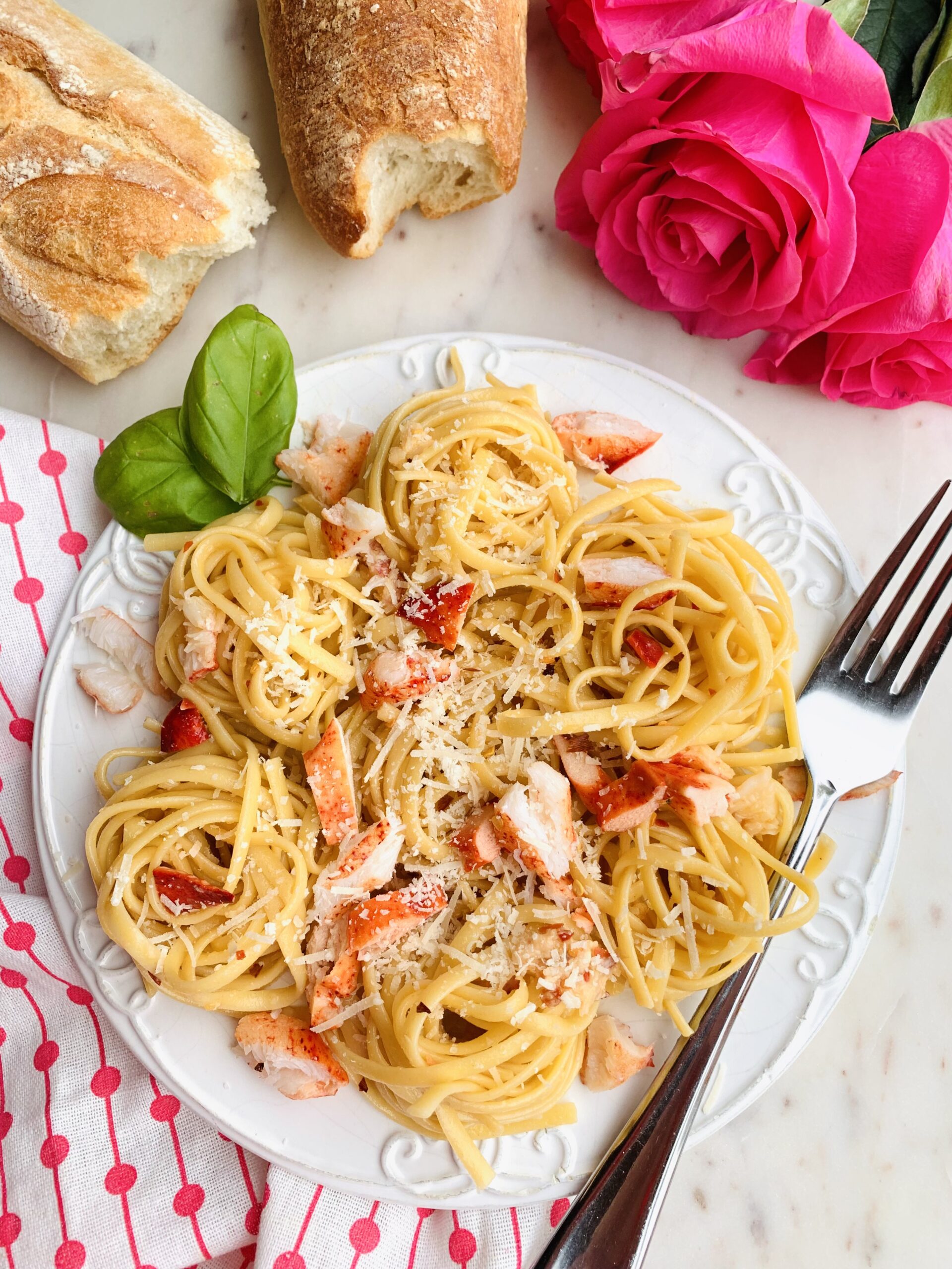 Buttery Lobster And Parmesan Linguini A Perfect Feast